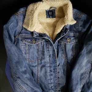 Gap Denim  Kids Girls Blue Jean Jacket
